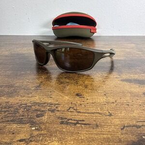 Siren TR90 Sunglasses SR Counter-C7-B Brown Frame Gray Lenses with Case NWOT